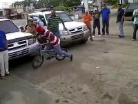 Freestyle biker