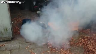 Benzinový vysavač?!