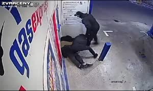 Přepadení na benzínce