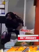 Vysere se v supermarketu