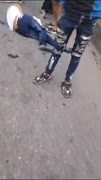 Skončil na zábradlí