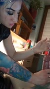 Dilatovanej penis ve vakuový pumpě